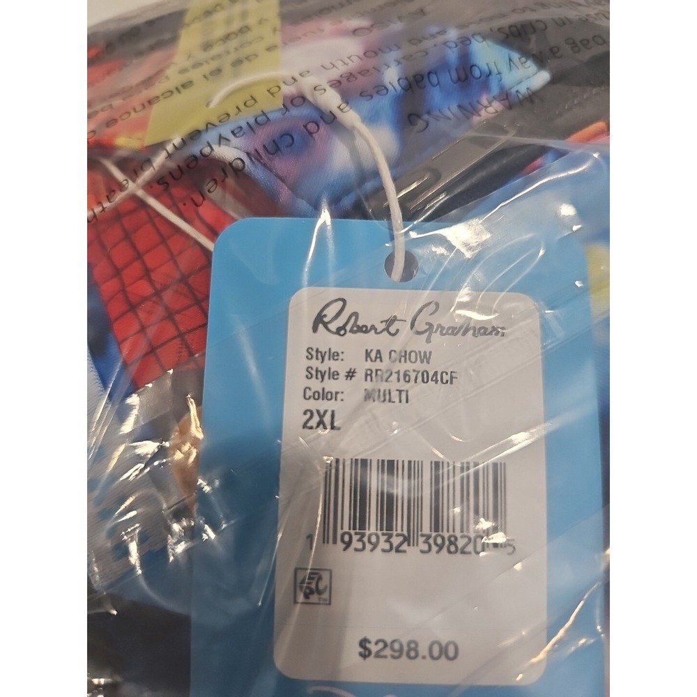 Robert Graham KA CHOW Disney Pixar Jacket Lightning McQueen $298 Large NWT 2XL - Picture 16 of 16